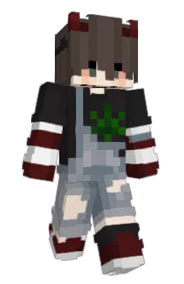 Front of KrobexTV's skin
