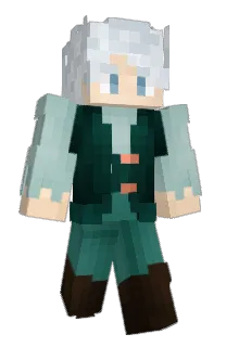 Front of naiiad's skin