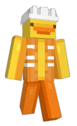 bright sun and pumpkin Minecraft skin — Classic model
