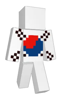 Front of Minecraft skin