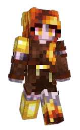 cedar and tango Minecraft skin — Slim model — first worn by ShastaGirl