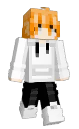 white and gallery Minecraft skin — Slim model — first worn by GoGsiso