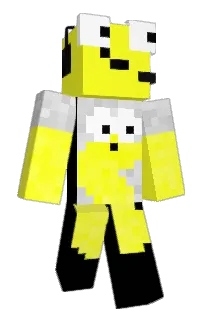 Front of WiggleBob's skin