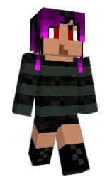 SicilianoyGiulia's Minecraft skin wearing the Migrator cape