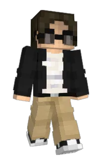 Front of WhiteStraight's skin