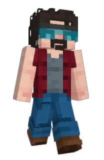 Front of Hawzu's skin