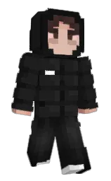 cod gray and black Minecraft skin — Slim model