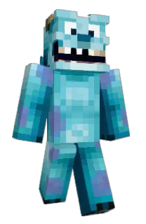 Front of D4VID's skin