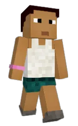 diesel and white Minecraft skin — Classic model — first worn by NRG_Sliffer
