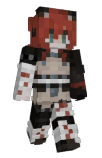 Front of luckisse's skin