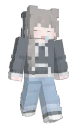 Slim Minecraft skin