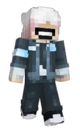 black and limed spruce Minecraft skin — Slim model — first worn by NinZAI