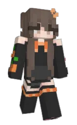 thunder and shark Minecraft skin — Slim model — first worn by WitchesCat