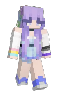 Front of ghoulentine's skin