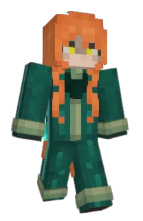 Front of clefory's skin