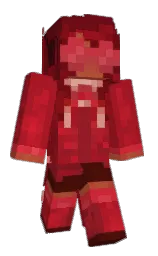 tamarillo and dark tan Minecraft skin — Classic model