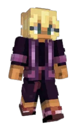 revolver and gold sand Minecraft skin — Slim model