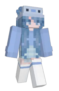 Front of IIIBee's skin