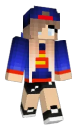 corvette and black Minecraft skin — Classic model — first worn by meyf