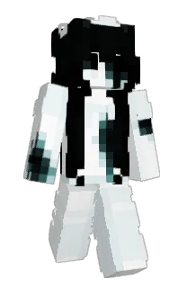 Front of ArcyFleur's skin