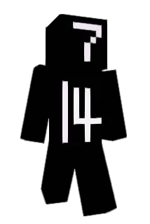 7h14m Minecraft avatar full body