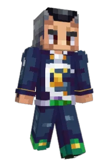 7lker Minecraft avatar full body