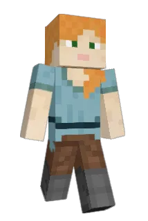 7moss Minecraft avatar full body