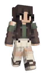 ElloaCZ's Minecraft skin wearing the Migrator cape