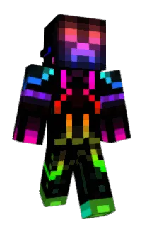 Front of Zackuski's skin