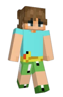 Front of Hinkeli's skin