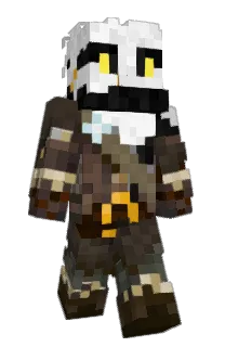 Front of Tenobii's skin