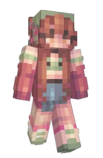 Front of Minecraft skin