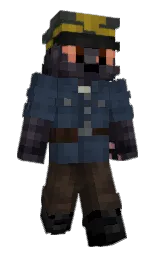 ebony clay and pickled bluewood Minecraft skin — Slim model