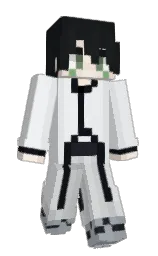 iron and porcelain Minecraft skin — Classic model — first worn by uhcakipmaoh