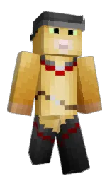 old gold and mine shaft Minecraft skin — Classic model