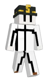 white and spring wood Minecraft skin — Slim model — first worn by JustLeumaz