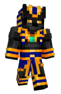 Front of Alonzurro's skin