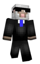 GUTIM_GAMER's Minecraft skin wearing the Migrator cape