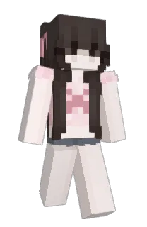 Front of Angelec's skin