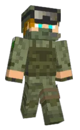 DOCintox's Minecraft skin wearing the Migrator cape