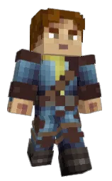 temafade's Minecraft skin wearing the Migrator cape