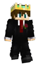 woodsmoke and dark ebony Minecraft skin — Classic model — first worn by Ruxelz
