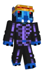 shark and denim Minecraft skin — Classic model — first worn by Stitchcpvp