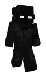 cod gray and black Minecraft skin — Slim model