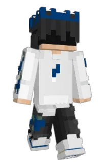Front of ZaneTrax's skin