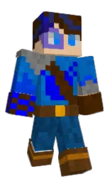 pancho and blue marguerite Minecraft skin — Classic model