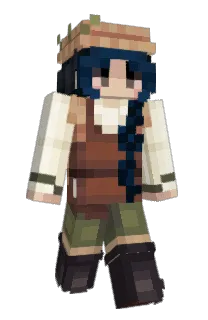 Front of FlimsyLeaf's skin