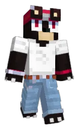AyItsZion's Minecraft skin wearing the Migrator cape