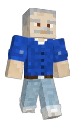 almond and casper Minecraft skin — Classic model — first worn by Ra1m0