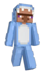 jordy blue and danube Minecraft skin — Slim model